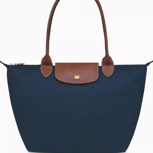 Longchamp كحلي +بني L