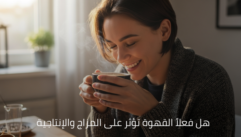 هل فعلاً القهوة تؤثر على المزاج والإنتاجية أم أنها مجرد وهم