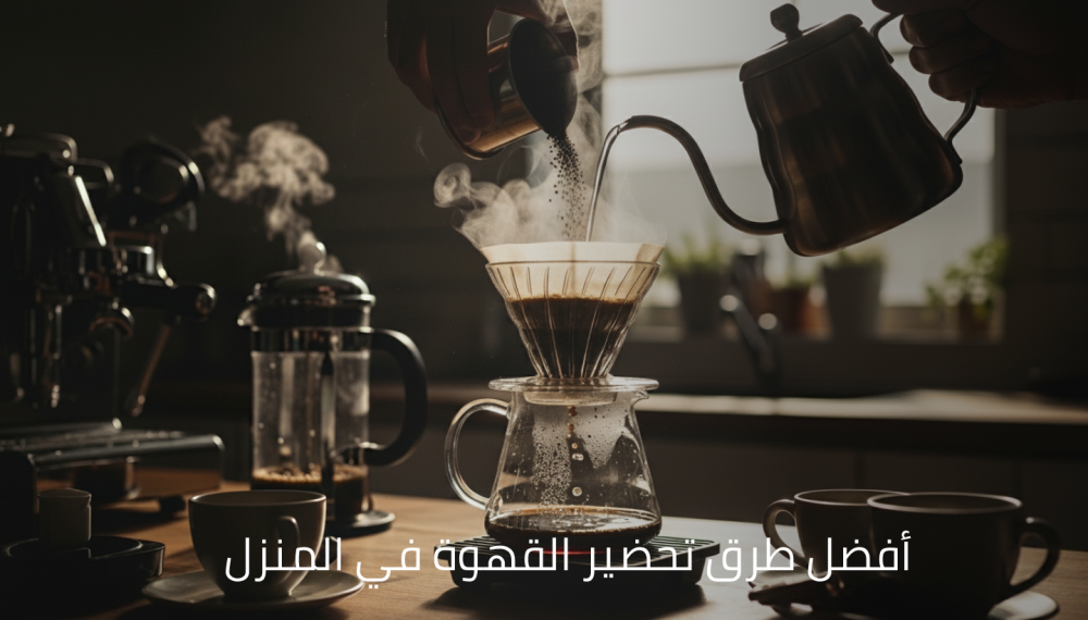 أفضل طرق تحضير القهوة في المنزل
