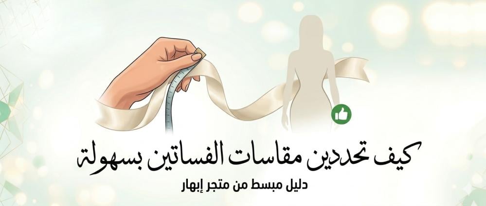 كيف تحددين مقاسات الفساتين بسهولة خطوة بخطوة