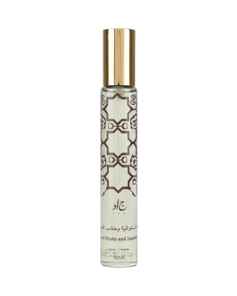 عطر فواكه استوائية وخشب الصندل