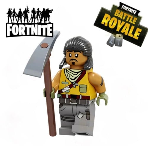 مجسم صغير Fortnite Lego لشخصية TRACKER