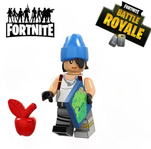 مجسم صغير Fortnite Lego لشخصية BLUE TEAM LEADER