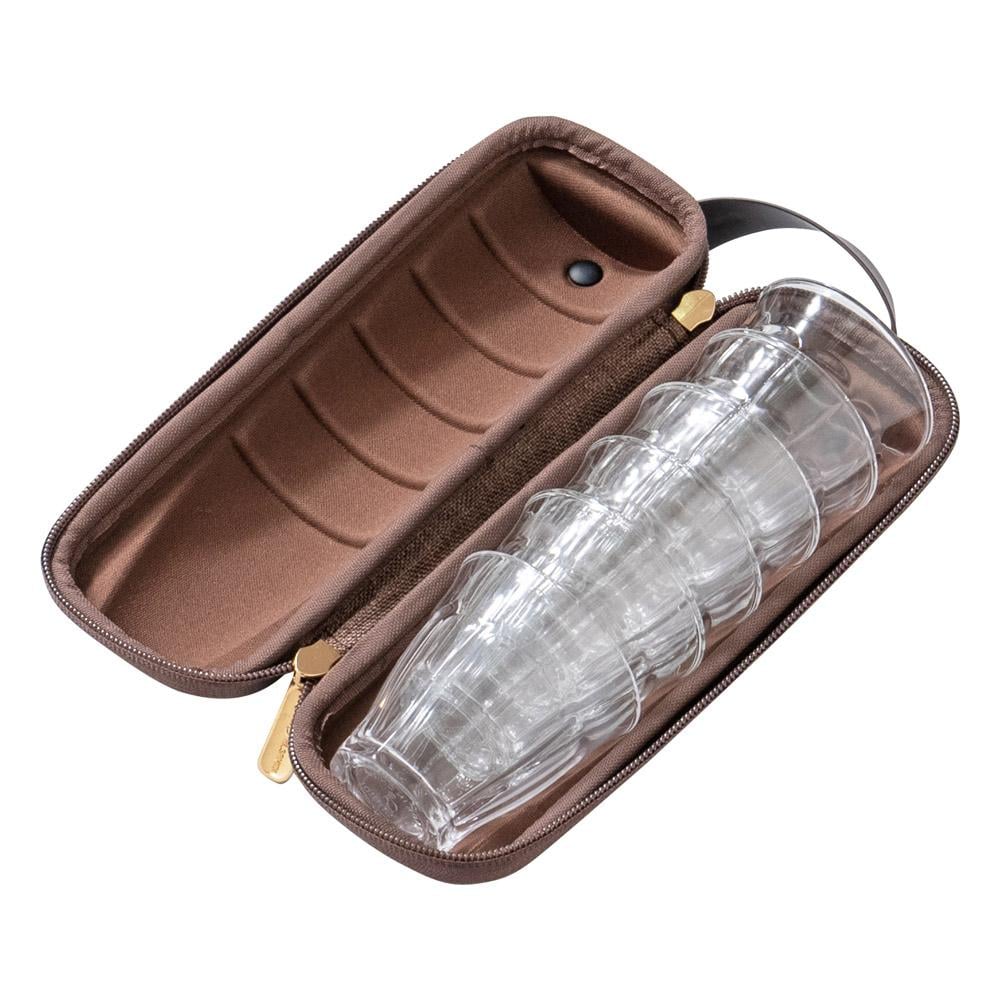 شنطة استكانات ضد الصدمات 6 استكانات- تحمي الاستكانات من الصدمات والخدوش، سهلة الحمل والتنقل، تضيف لمسة تراثية أنيقة،ضمان 3 سنوات