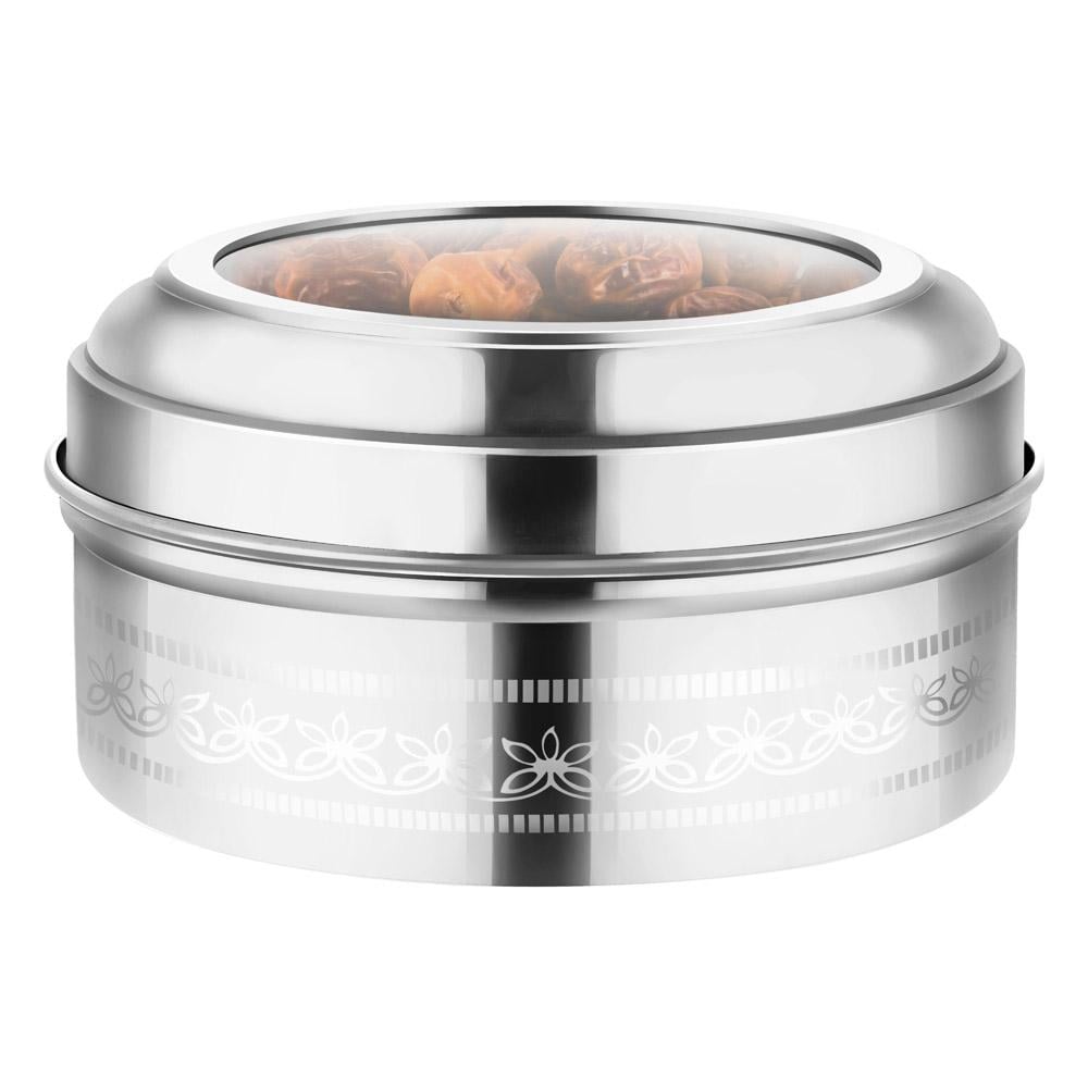 18cm Aluminum Date Holder - Keeps dates organized and attractive, easy to carry and clean, long lasting