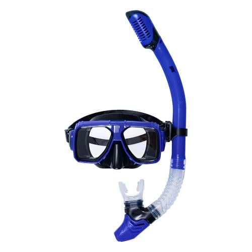 Adult Silicone Snorkel Set 16*5.5*8.5cm - Clear underwater vision, high stability without leakage, easy to wear
