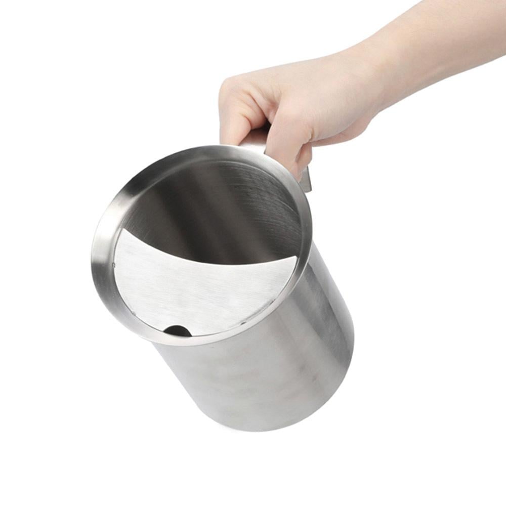 مفواح القهوة ستانلس ستيل عالي الجودة نقي 0.8 لتر - متينة وطويلة العمر، تحمل الطابع التراثي، مناسبة للاستخدامات المتعددة،ضمان سنتان