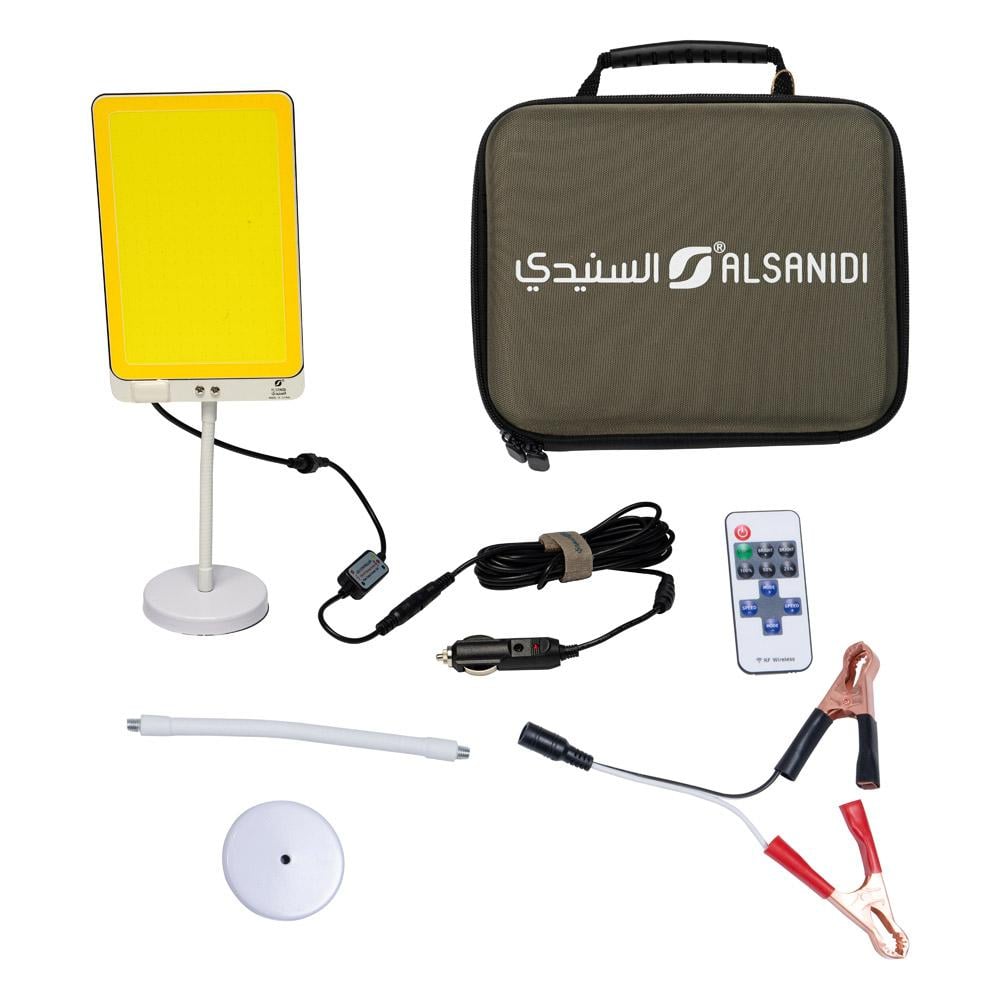 لمبة اضاءة الشمس LED شريحة COB 6900 لومن- إضاءة قوية جداً، تثبيت مغناطيسي سهل، مناسبة للاستخدام الخارجي المكثف،ضمان سنتان