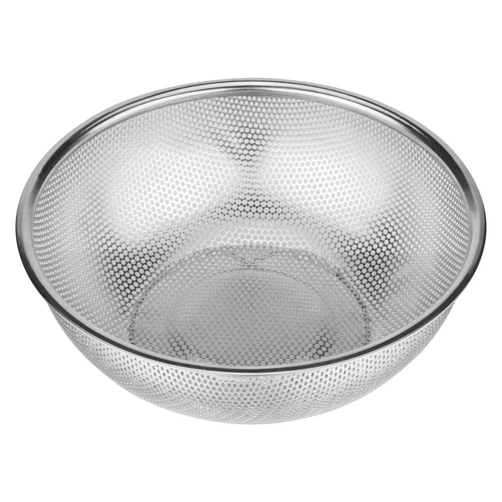 مصفاة ارز ستانلس ستيل عالي الجودة 20 سم - صحي وآمن، سهل التنظيف، يوفر استهلاك المياه،ضمان سنتان