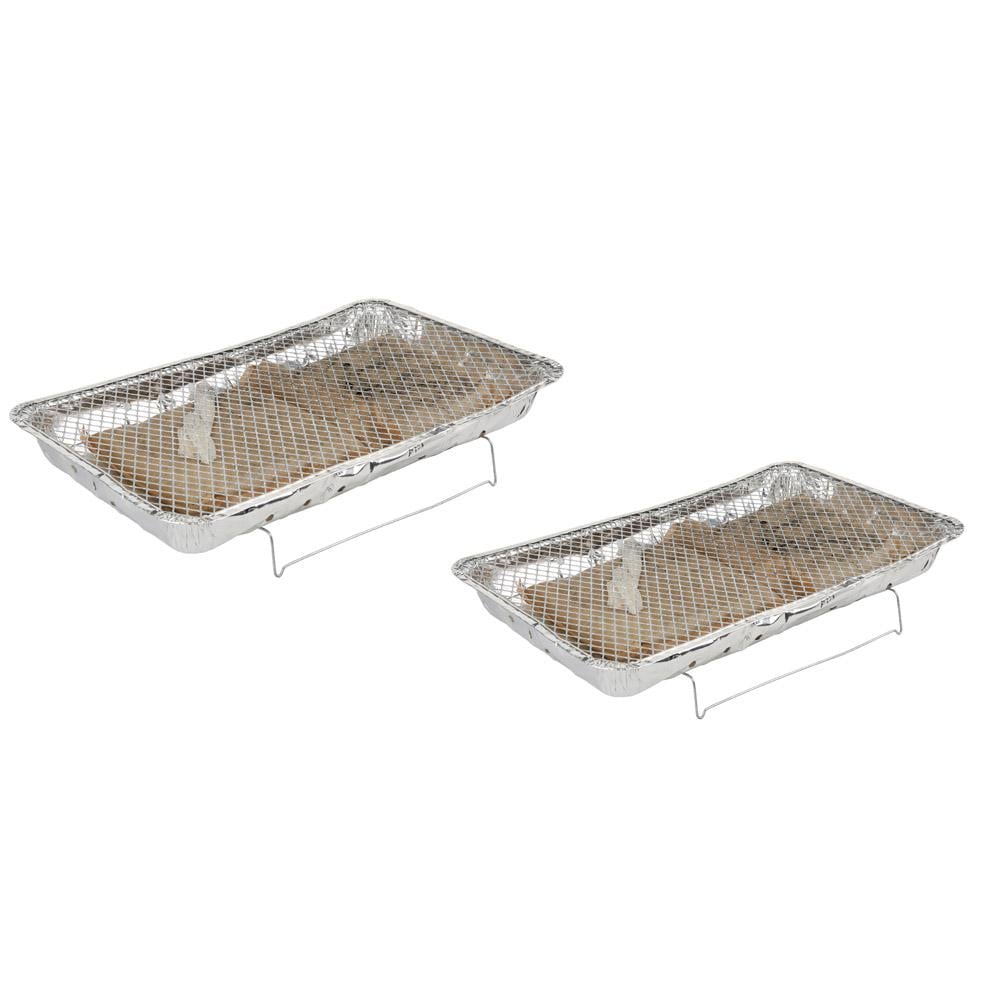 الشواية العجيبة استخدام مرة واحدة 30*47 سم - سهلة الاستخدام بدون تجهيز، تكفي لمجموعة كبيرة، شعلة تدوم طويلاً،ضمان سنتان