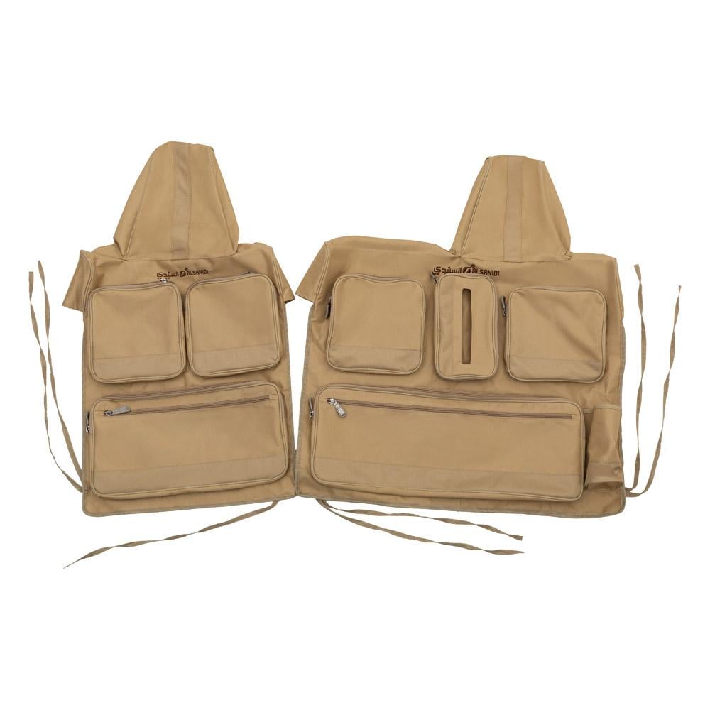 خلفية مرتبة هايلوكس موديل 2016:2023 ومافوق- يوفر مساحة تخزين إضافية، يحمي المقاعد من الأوساخ والخدوش، يسهل الوصول للأغراض،ضمان 3 سنوات