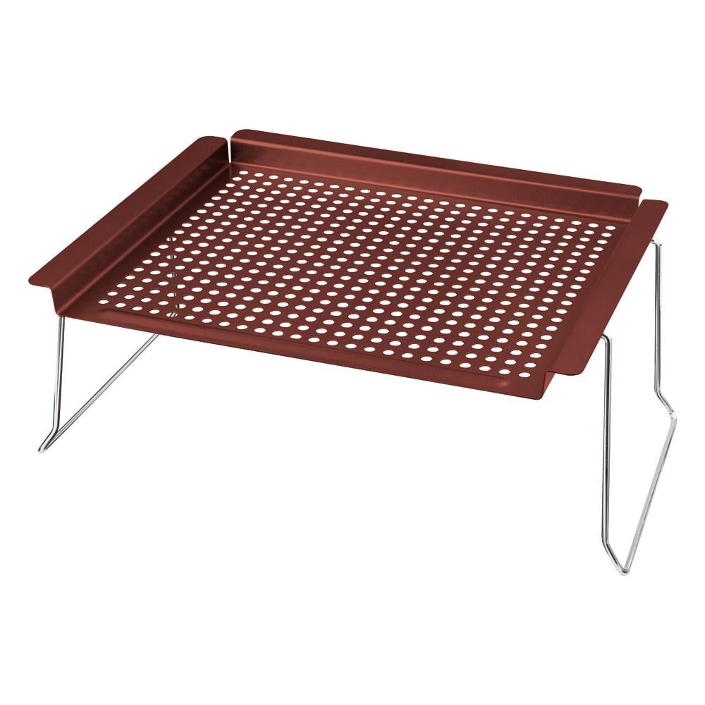 طاولة تنشيف اواني حديد مجلفن 30*40 سم- يوفر مساحة، يتحمّل الاستخدام اليومي، يسهل التخزين والتنقل،ضمان سنتان