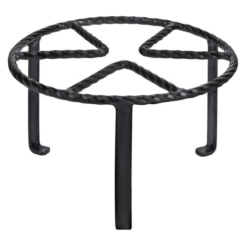 26cm Round Fire Pit - Durable and long lasting, space saving, easy to transport