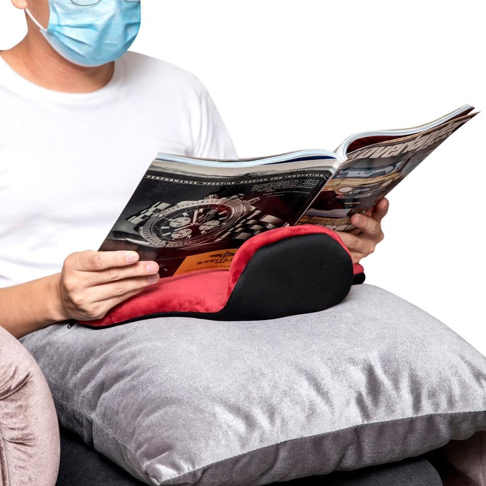 وسادة للأجهزة الذكية 40 سم- يحرر اليدين، يوفر زوايا مشاهدة متعددة، سهل الحمل والتنقل،ضمان سنتان