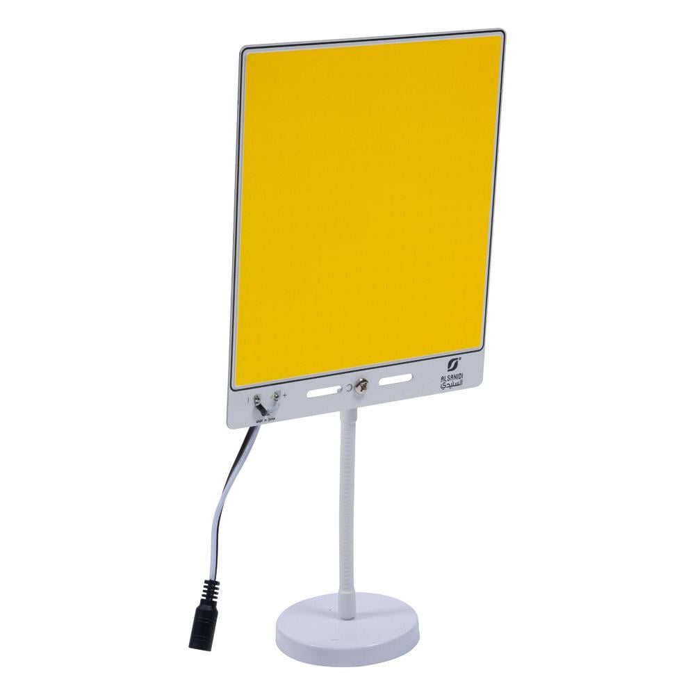 لمبة اضاءة الشمس LED شريحة COB 3200 لومن- إضاءة قوية، تثبيت مغناطيسي سهل، مناسبة للاستخدام الخارجي،ضمان سنتان