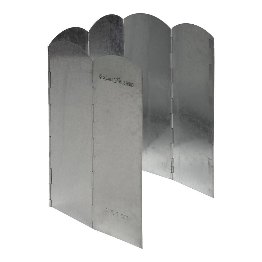 ذراية مقاومة للهواء 50 سم 6 درفة - تتحمل حرارة عالية، تمنع تطاير الزيت، سهلة التخزين وتوفر مساحة،ضمان سنتان