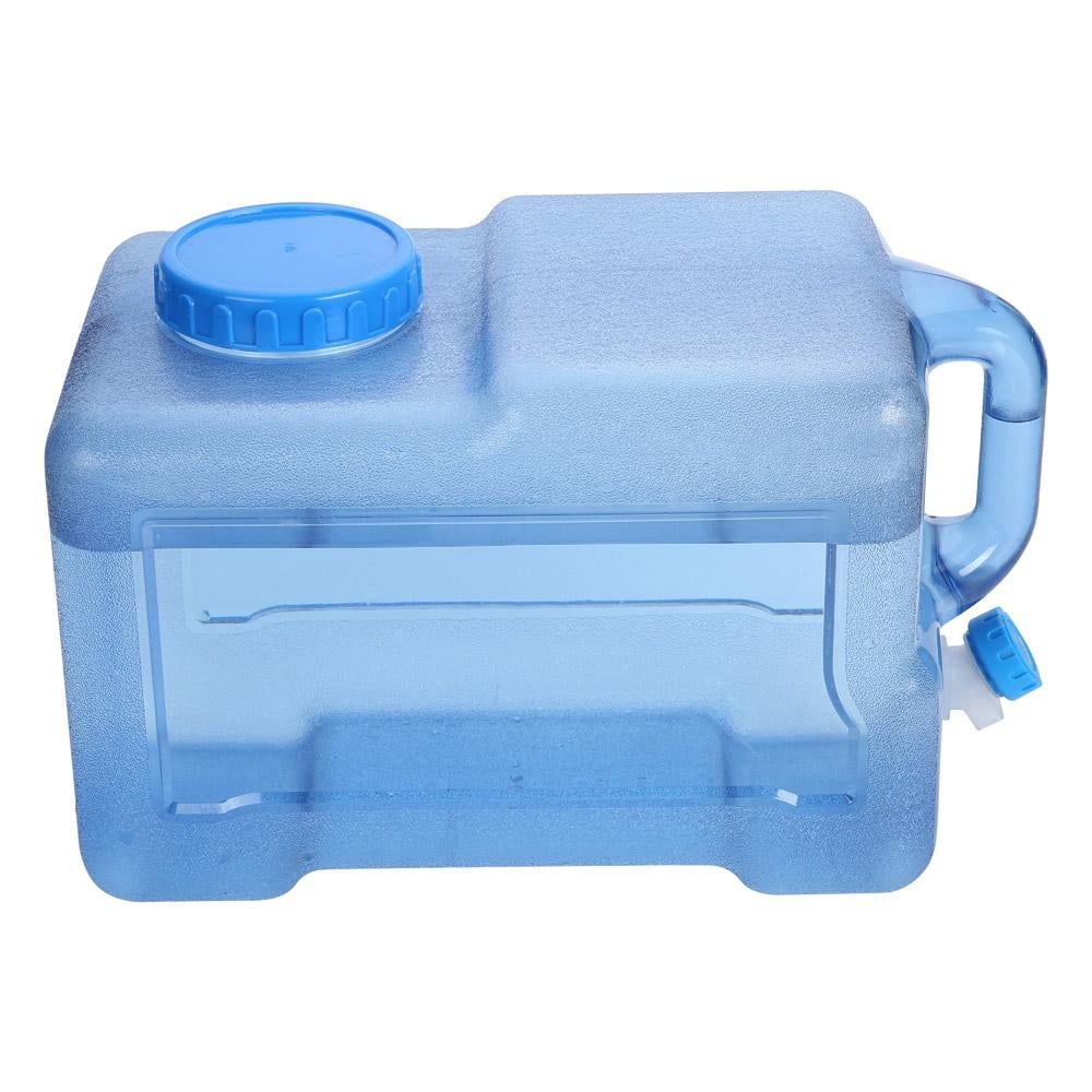 جركل ماء بلاستيك مع بزبوز 18 لتر - تخزين مياه آمن وصحي، سهل الحمل والنقل، سهل التعبئة والتنظيف،ضمان سنتان