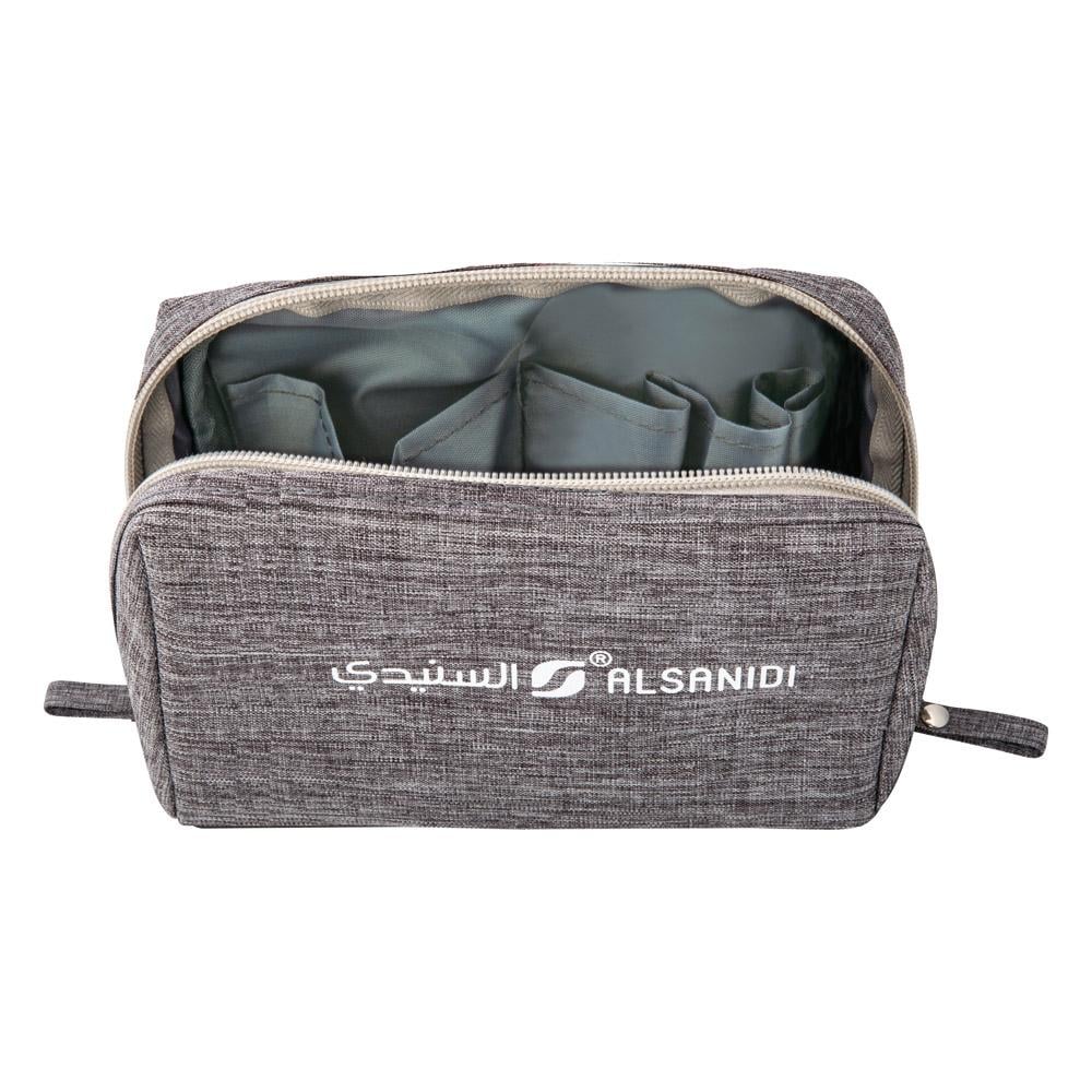 شنطة أغراض شخصية للسفر- مقاومة للماء، خفيفة وسهلة الحمل، تساعد في تنظيم الأغراض،ضمان 3 سنوات
