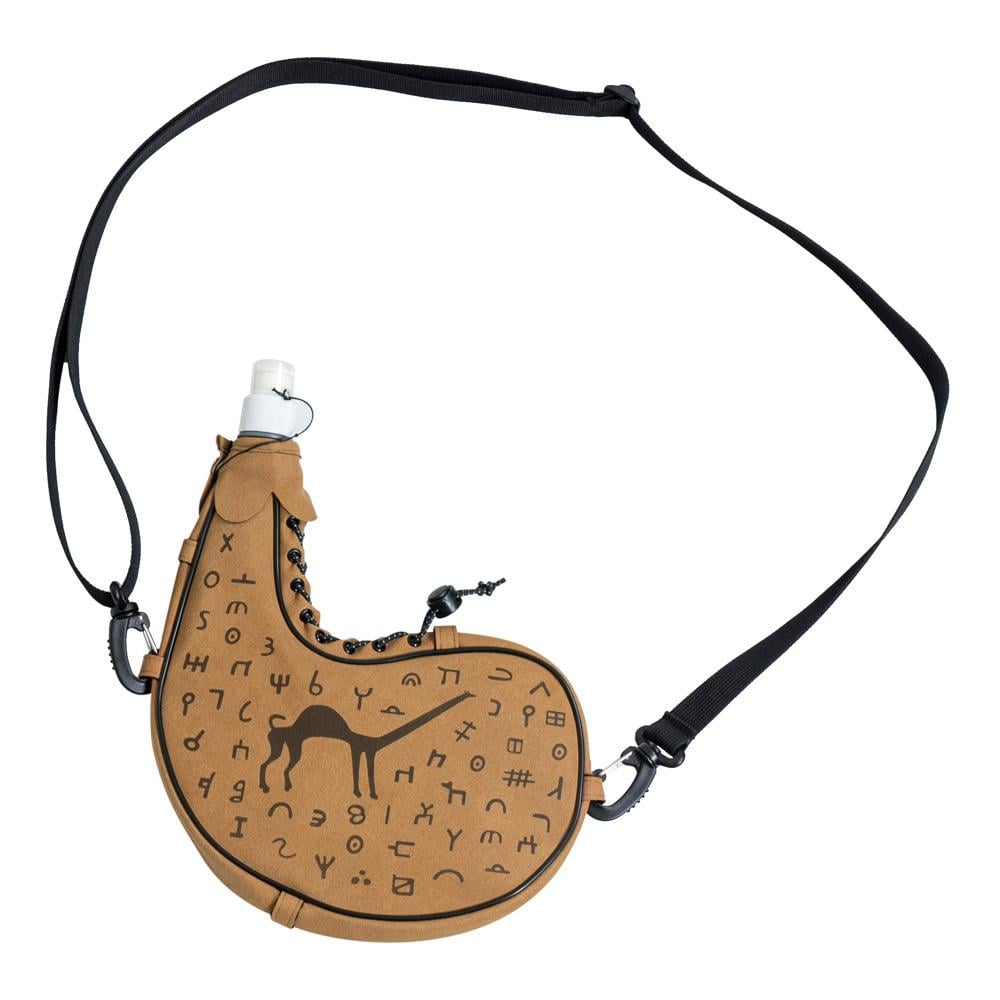 مطارة جلد 1.4 لتر - سهلة الحمل والتخزين، تنظيف سهل، متينة ومناسبة للرحلات،ضمان سنتان