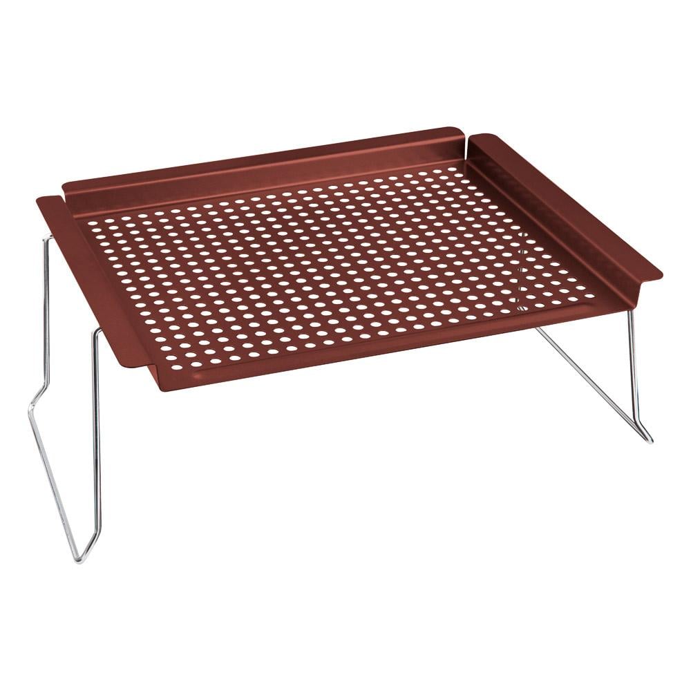 طاولة تنشيف اواني حديد مجلفن 30*40 سم- يوفر مساحة، يتحمّل الاستخدام اليومي، يسهل التخزين والتنقل،ضمان سنتان