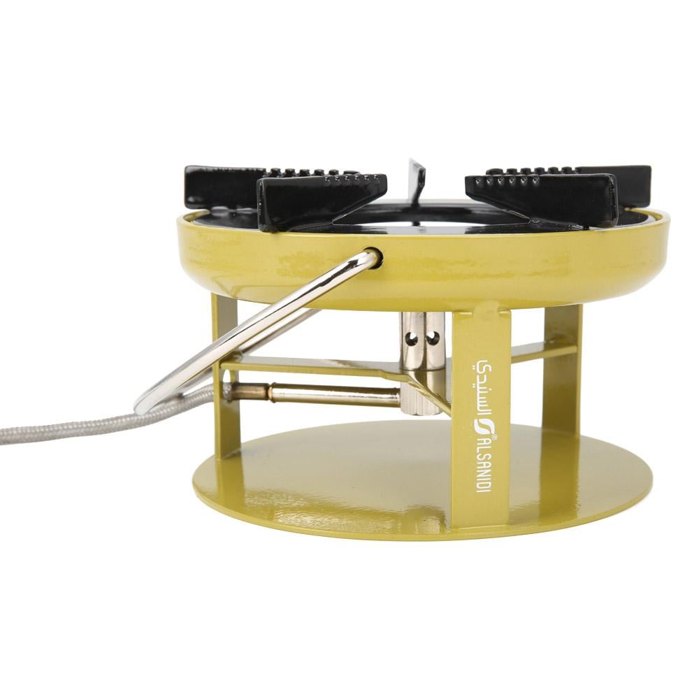 موقد سرهيد هندي 5 كيلو واط- متين ويتحمل الأوزان الثقيلة، كفاءة عالية في استهلاك الغاز، آمن ومعتمد للاستخدام الخارجي،ضمان سنتان