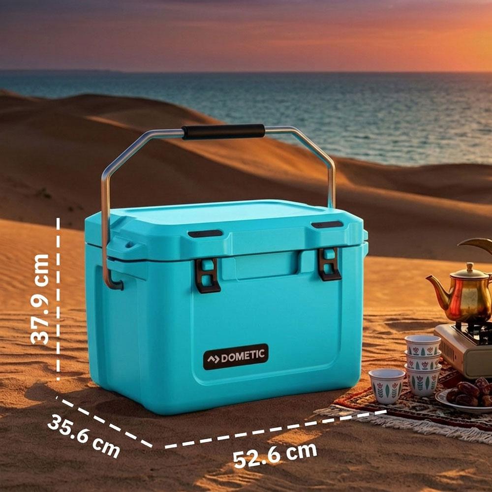 18.8L Shatterproof Ice Box - Keeps cold for days, withstands heavy