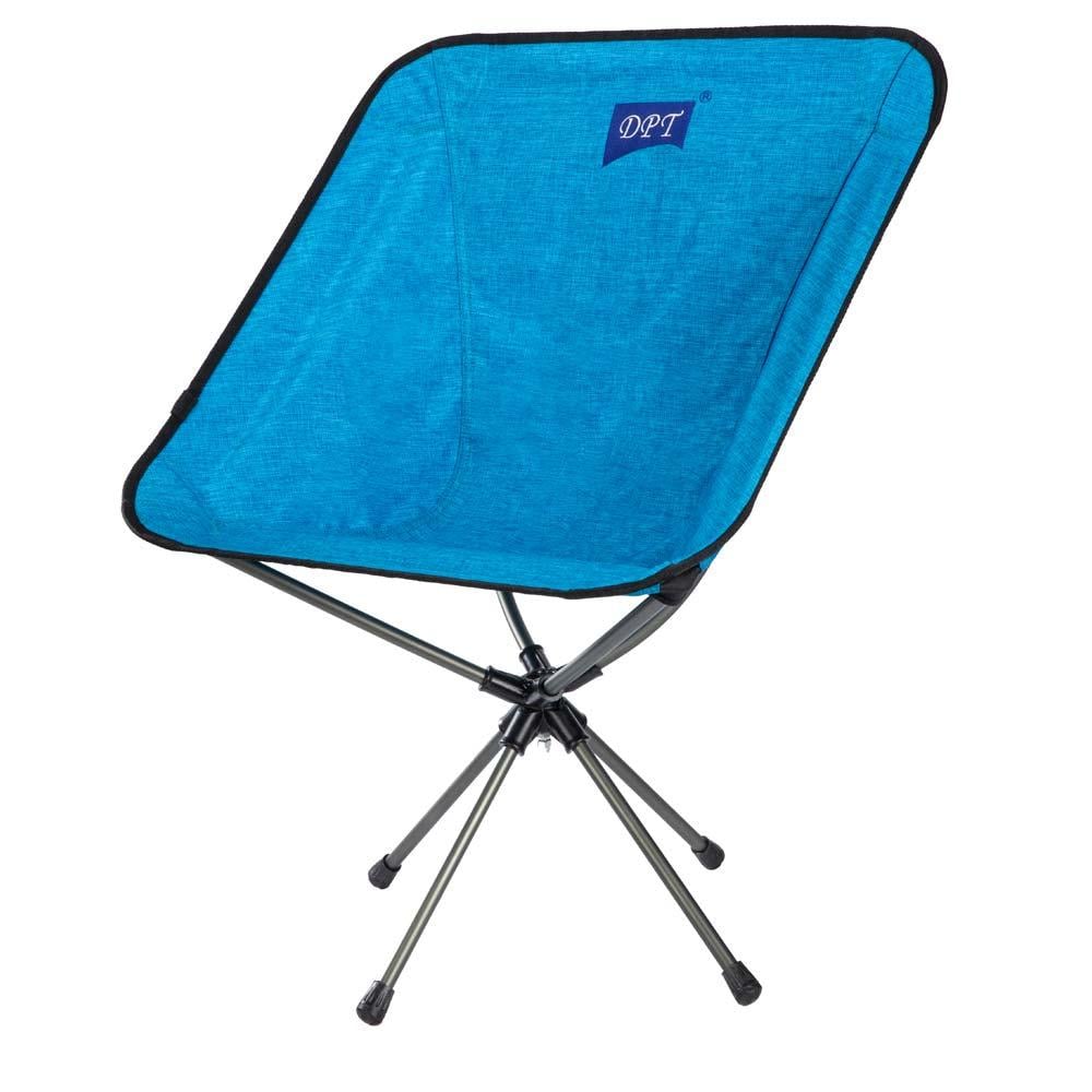Lightweight 360-degree swivel travel chair that holds 120 kg