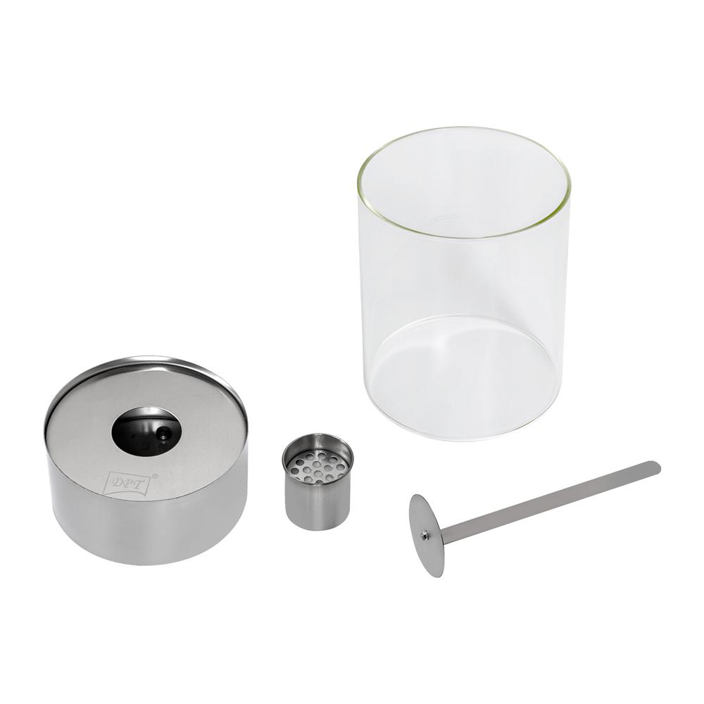 مدفأة طاولة ستانليس ستيل وزجاج صلب 23* 23* 39 سم- آمنة ونظيفة بدون دخان أو روائح، تصميم أنيق يضيف لمسة دافئة، سهلة الاستخدام والتنظيف،ضمان سنتان