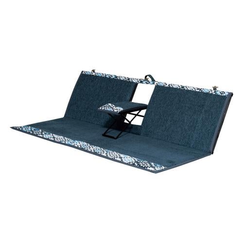 Comfortable seating set with a 165cm backrest, supports up to 200kg, easy to transport and store, two-year warranty.