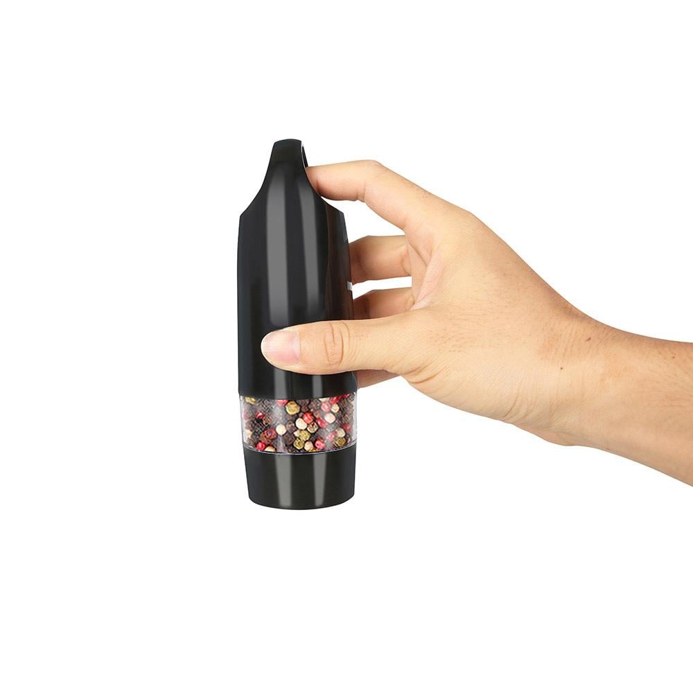 Electric Spice Grinder 5*17.5cm - Quick and easy grinding with the push of a button, grind fineness adjustment, transparent window to monitor quantity