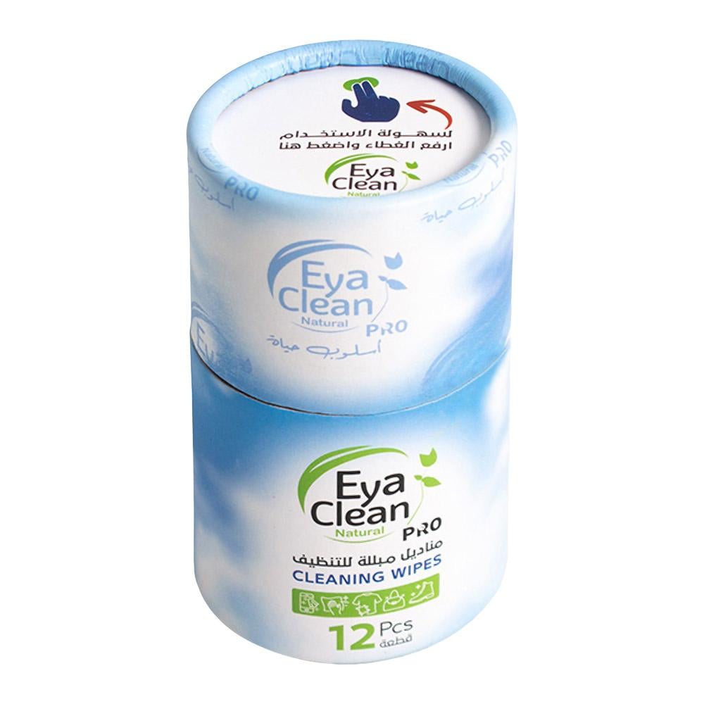 Natural All-in-One Cleanser 12 Wipes - Effective and safe cleaning, suitable for everyday use and travel, safe for the whole family