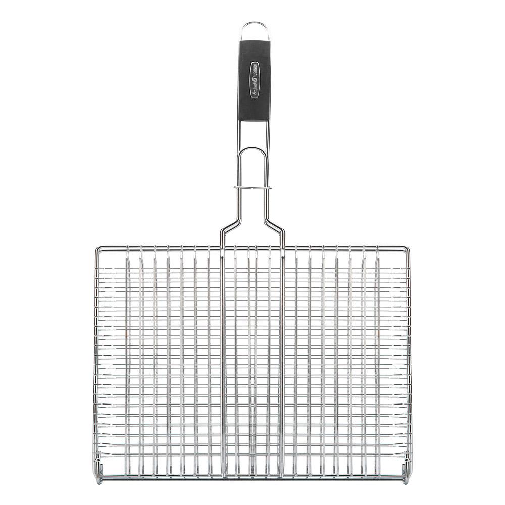 35*60cm Coated Metal Grill - Durable and heat-resistant, easy to carry and store, suitable size for group grilling