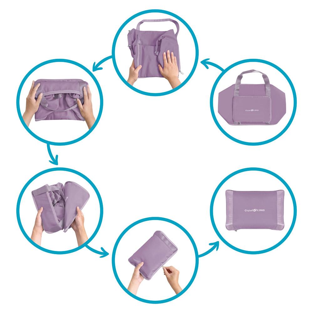 Women's Travel Bag 41*22*42cm - Expandable Design, Waterproof Pocket, Easy to Carry