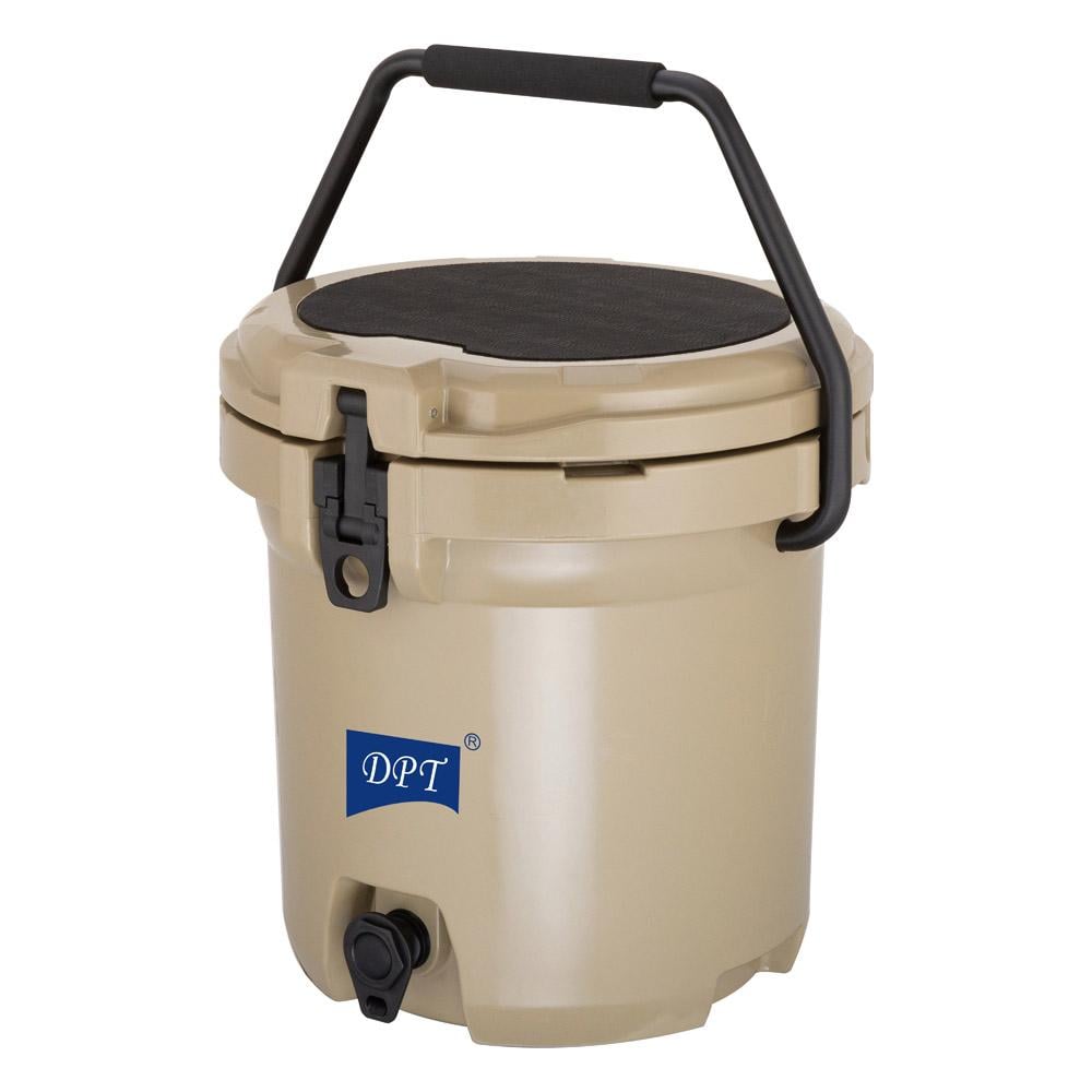 ترمس سوائل باردة بولي ايثلين 19 لتر سعة كبيرة للمناسبات يحافظ على برودة الماء لفترة طويلة سهل الاستخدام والتنقل ضمان سنتان