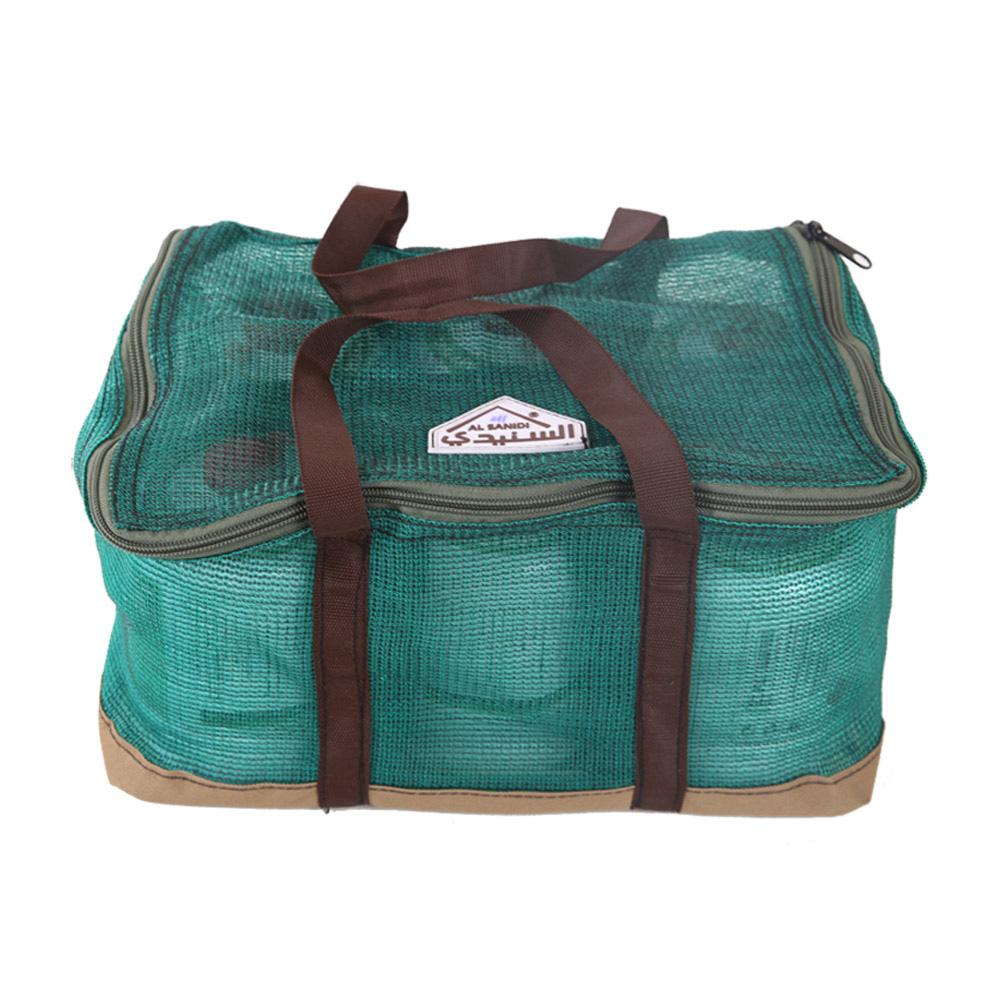 شنطة خضروات مقسمة 20 لتر- تحافظ على الخضروات طازجة، تسهّل التنظيم، مناسبة للثلاجة والرحلات،ضمان سنتان