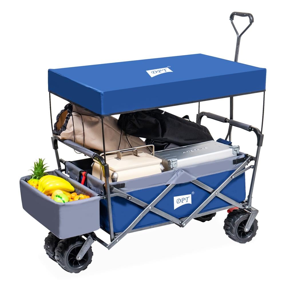 عربة الحدائق والفياض 120* 60* 99 سم- تتحمل وزن عالي، سهلة التخزين والنقل، تحمي من الشمس،ضمان سنتان