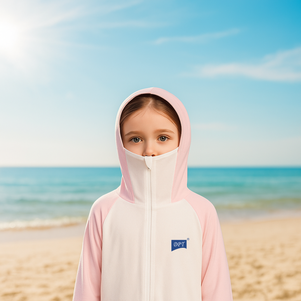 Children's sun protection clothing 46*50*140cm - protects from the sun and weather elements, comfortable to wear, easy to wash