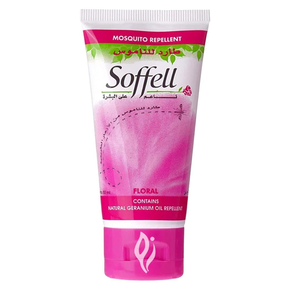 Natural Flowers Mosquito Repellent Cream 50ml - Effective and natural skin protection, refreshing scent, safe for repeated use