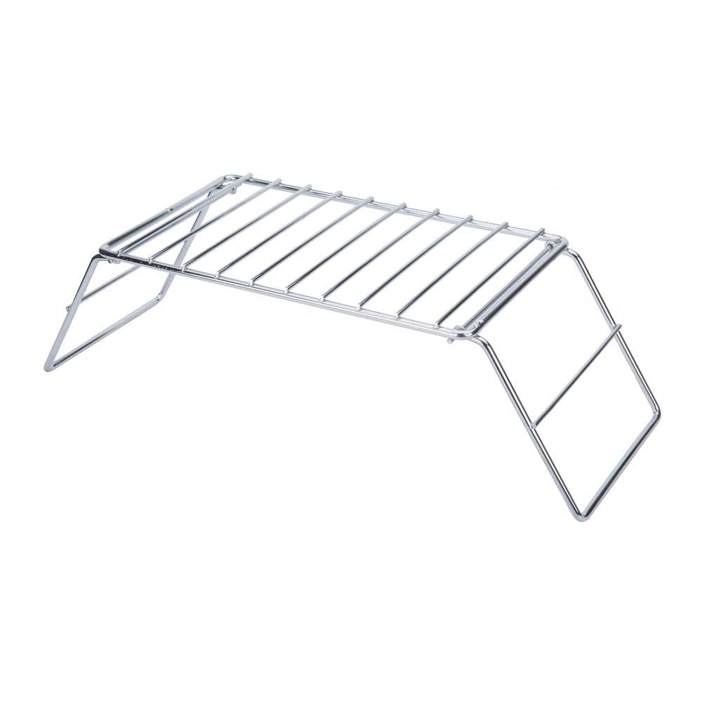 مركاب نار قابل للطي 15.5*20*37 سم - متين ومقاوم للصدأ، سهل النقل والتخزين، مناسب للاستخدام الخارجي،ضمان سنتان