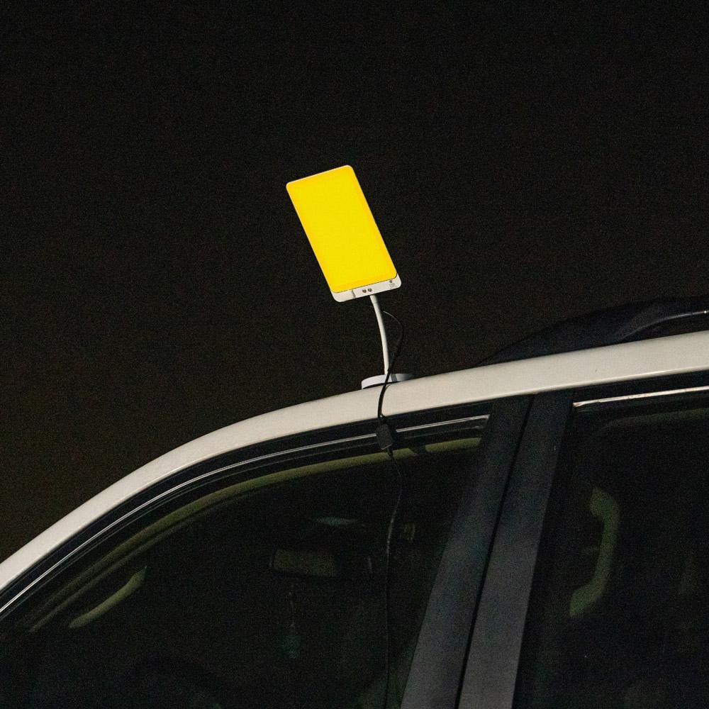 لمبة اضاءة الشمس LED شريحة COB 6900 لومن- إضاءة قوية جداً، تثبيت مغناطيسي سهل، مناسبة للاستخدام الخارجي المكثف،ضمان سنتان