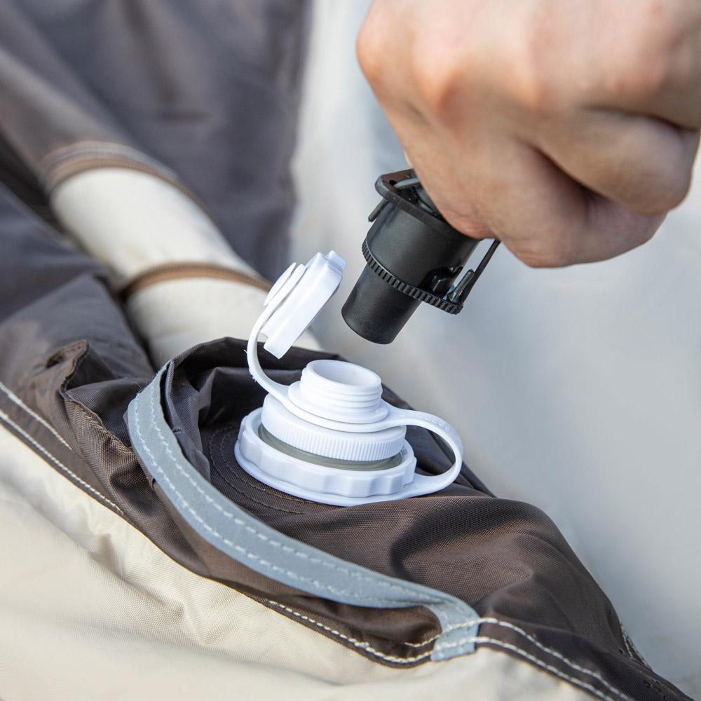 خيمة رحلات هوائية قماش قطني 3.8*3.2*2.2م- سهلة وسريعة التركيب، حماية فعالة من الحشرات والشمس، مساحة واسعة وتهوية ممتازة،ضمان سنتان