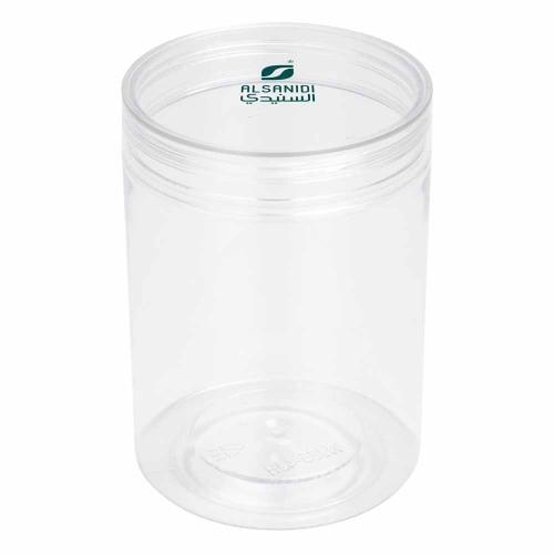 0.535 liter clear plastic spice container, keeps spices fresh, prevents moisture, 2-year warranty