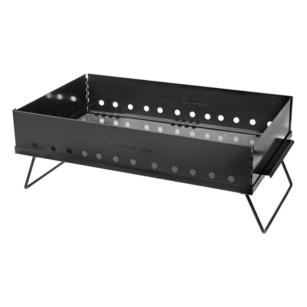 Charcoal Grill with Case 40*65 cm - High heat resistance, easy to carry and store, stable during use