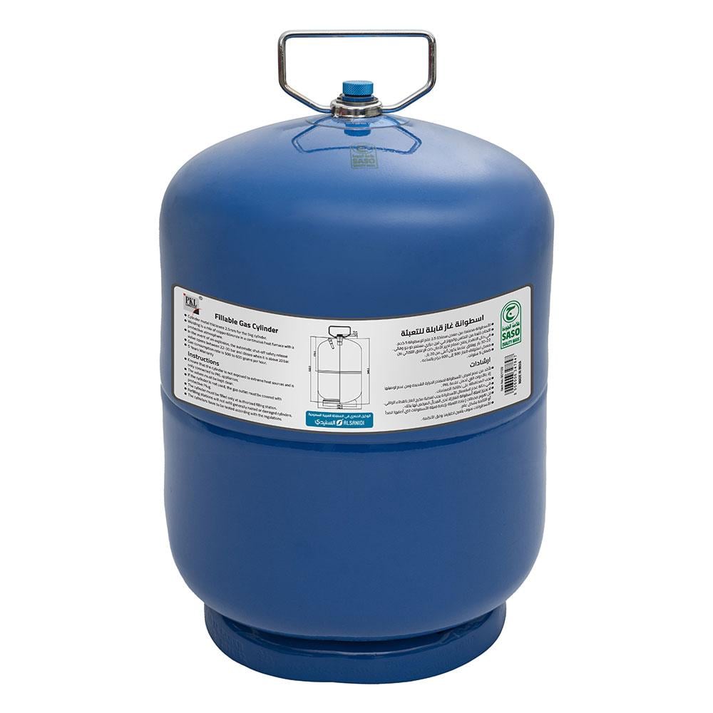دبة غاز هندي قابلة للتعبة 5 كيلو- متينة وتتحمل الاستخدام، آمنة لوجود صمام الأمان، مناسبة للاستخدامات المنزلية والخارجية،ضمان 5 سنوات