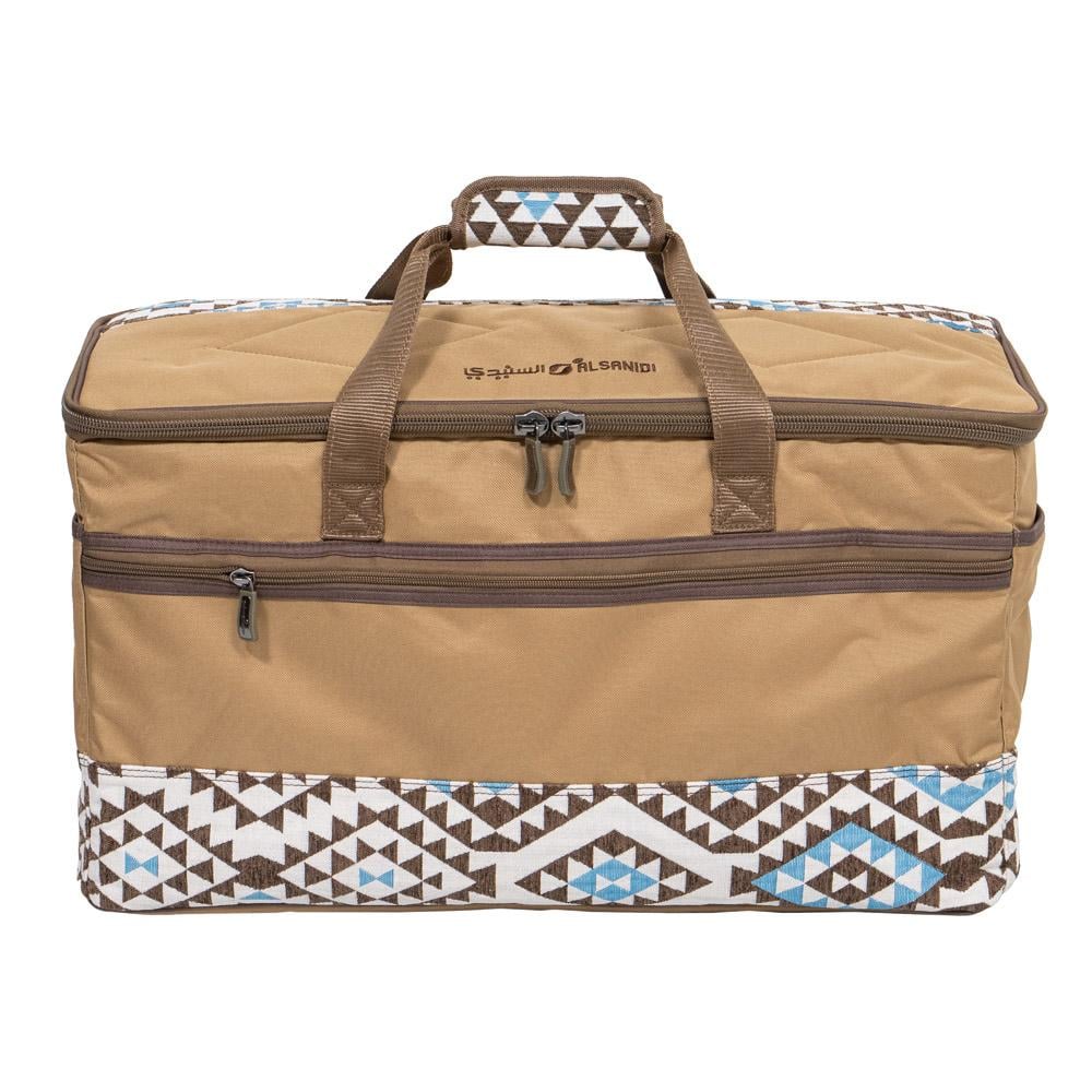 عزبة تراثية 54 لتر- تتحمل الظروف القاسية، سهلة الطي والتخزين، تنظيم فعال للأغراض،ضمان 3 سنوات