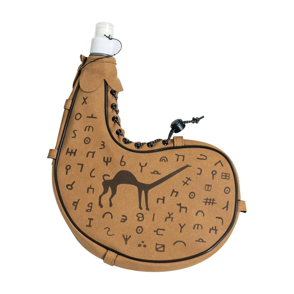 مطارة جلد 1.4 لتر - سهلة الحمل والتخزين، تنظيف سهل، متينة ومناسبة للرحلات،ضمان سنتان