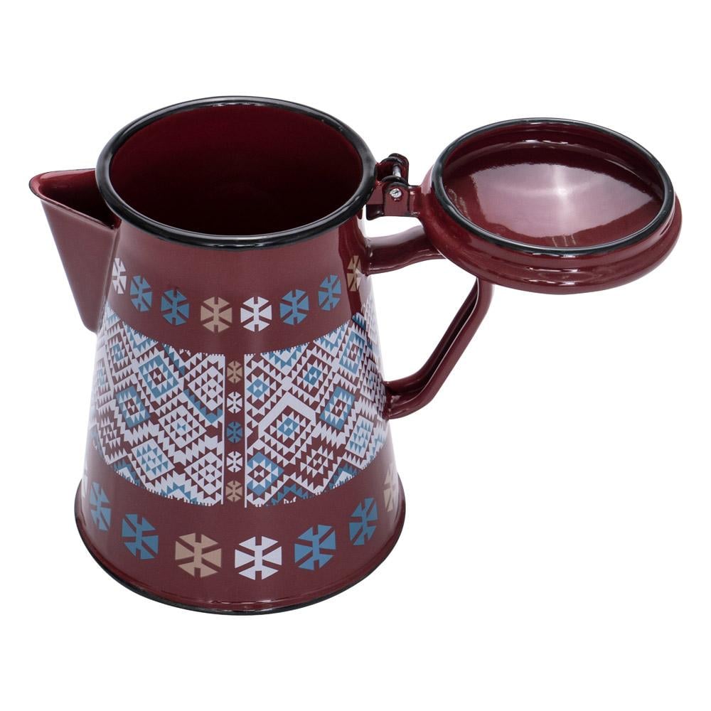 مفواح قهوة غضار تراثي 1.8 لتر - خفيفة وسهلة الحمل، مقاومة للصدأ والخدوش، تضيف لمسة جمالية تراثية،ضمان سنتان