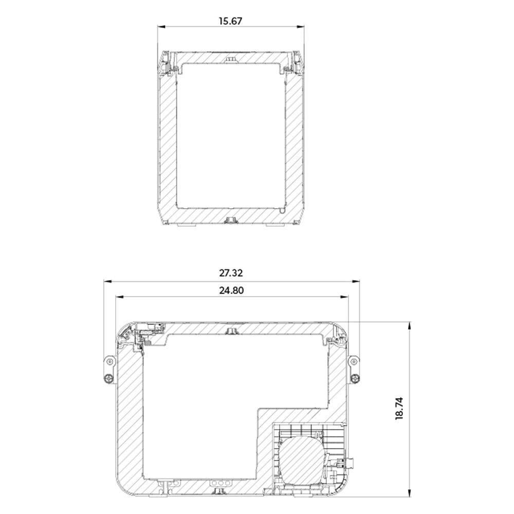 ثلاجة سيارة فريزر متنقلة الجيل الثالث 46 لتر- تبريد قوي وواسع النطاق، استهلاك طاقة منخفض، مرونة تشغيل على البطارية أو الكهرباء،ضمان 4 سنوات شامل + سنة إضافي للكمبروسور
