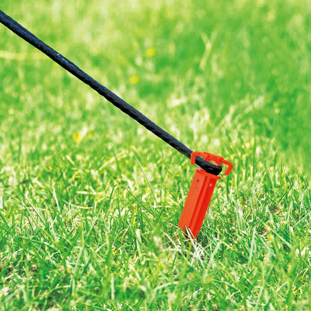 41cm Tent Peg - Strong hold, lightweight and easy to carry, environmentally resistant