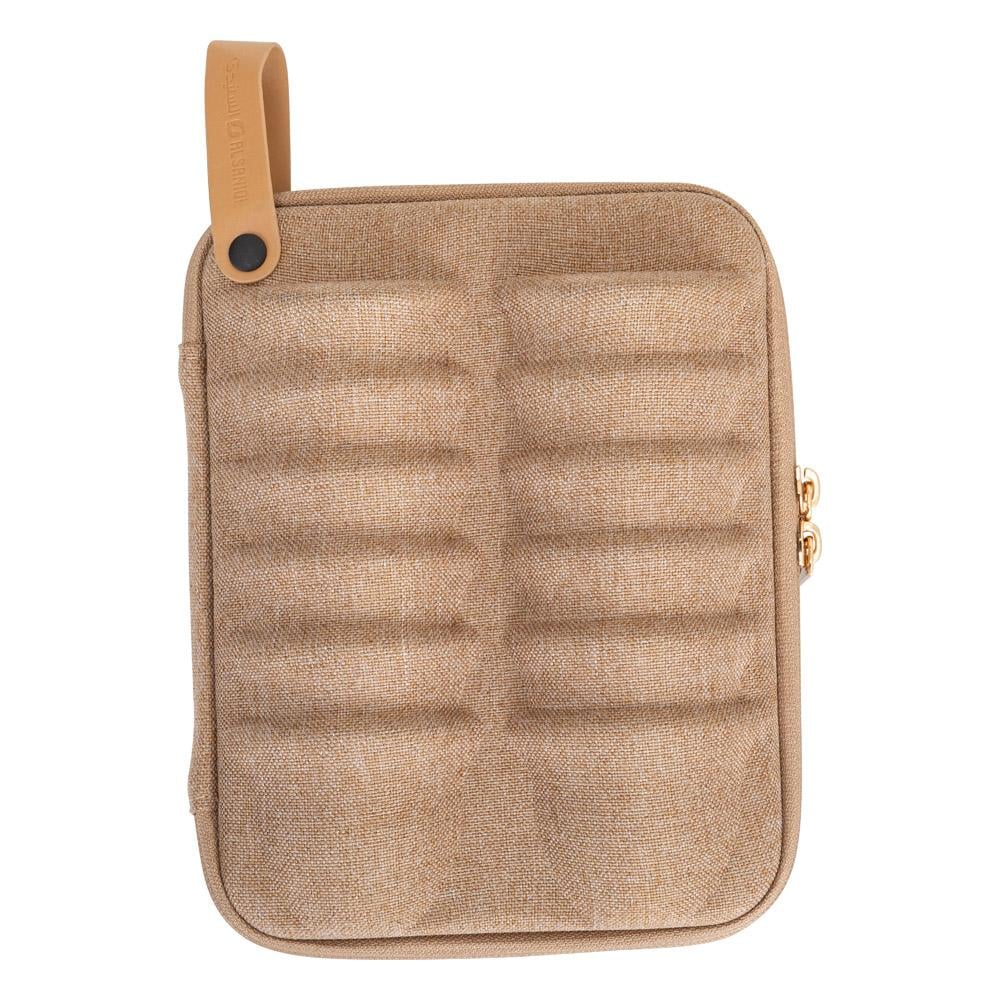 طقم 12 فناجيل قهوة بالنقش النجدي 16.7*24.2*7.9سم- تحمي الفناجين من الصدمات والرطوبة، سهلة الحمل والتنقل، مثالية للرحلات والتجمعات،ضمان 3 سنوات